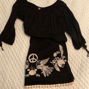 Uncle Frank Embroidered Dress
